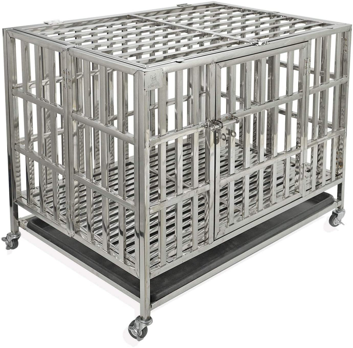 Stainless steel kennel clearance cages