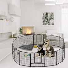 Load image into Gallery viewer, confote 8 Panel 40-inch Dog Playpen Foldable Puppy Exercise Pen Outdoor Indoor Pet Fence Barrier Kennel for Dogs Cats Rabbits