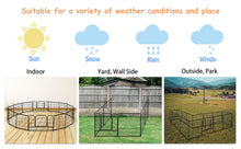 Load image into Gallery viewer, confote 16 Panel 32-inch Dog Playpen Foldable Puppy Exercise Pen Outdoor Indoor Pet Fence Barrier Kennel for Dogs Cats Rabbits