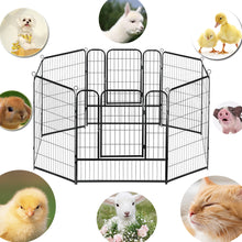 Load image into Gallery viewer, confote 16 Panel 40-inch Dog Playpen Foldable Puppy Exercise Pen Outdoor Indoor Pet Fence Barrier Kennel for Large Dogs Cats Rabbits