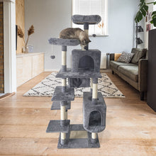 Load image into Gallery viewer, Confote 70&quot; Multi-Level Cat Tree XXL Tall Play House Climber Activity Centre Tower with Scratching Posts for Kittens &amp; Large Cats