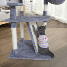 Load image into Gallery viewer, Confote 74in Multi-Level Cat Trees with Sisal-Covered Scratching Posts, Plush Perches and Condo for Kittens, Cats and Pets