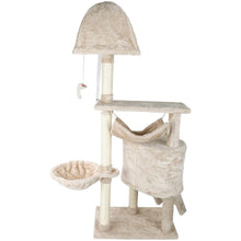 Load image into Gallery viewer, Confote 57 inch Cat Tree Multi-Level Cat Condo with Scratching Posts Kittens Activity Tower Pet Play House Furniture