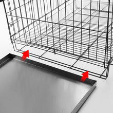 Load image into Gallery viewer, confote Stainless Steel Replacement Tray for Dog Crate, Chew-Proof and Crack-Proof