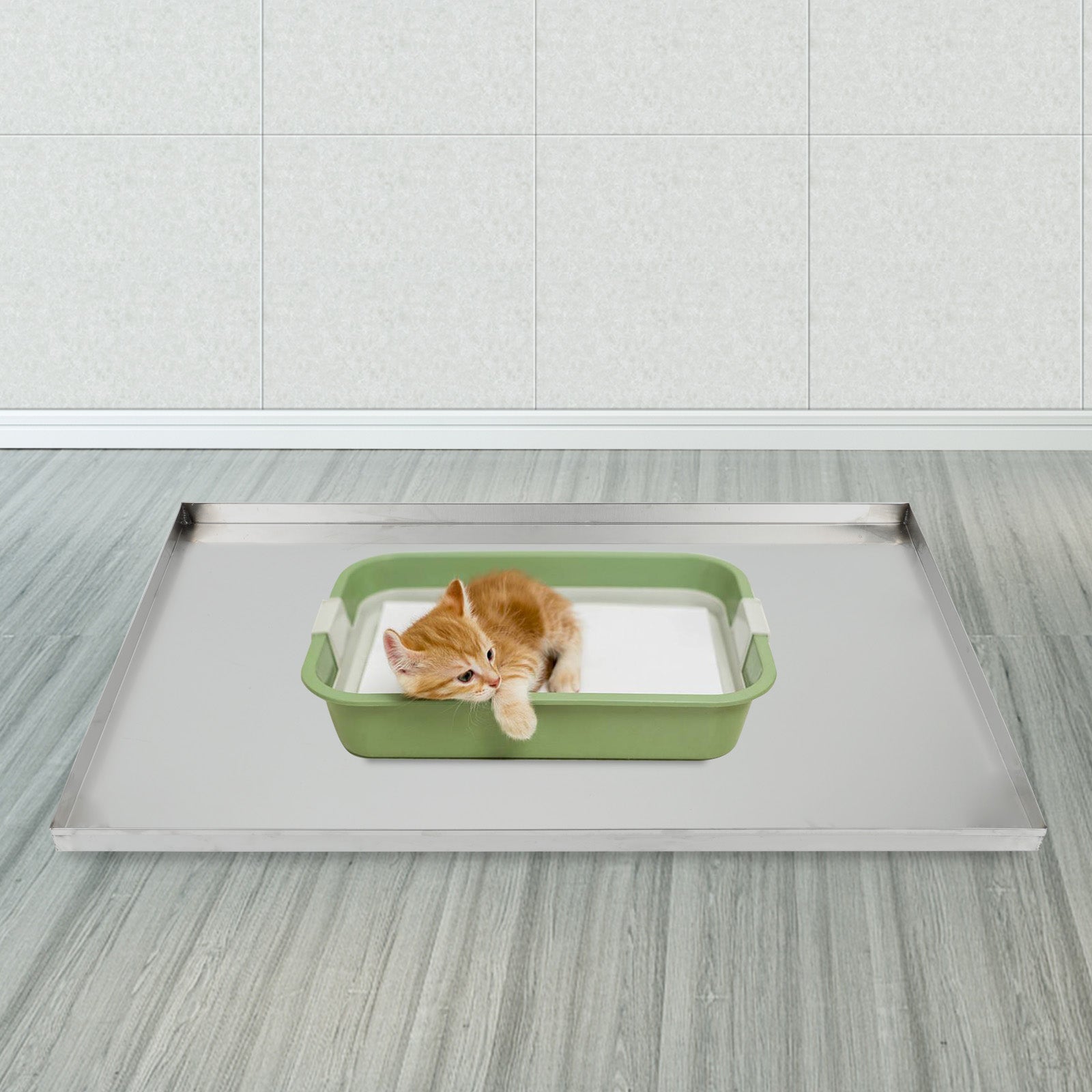 Red Hound Auto Metal Replacement Tray For Dog Crate 35 X 21.625 X 1 625 X 1 Inch Flat A Way Heavy Duty Stainless Steel Chew Proof Kennel Cage Pan Leakproof Liner Red Hound Auto Metal Replacement Tray For Dog Crate 35 X 21.625 X 1 625 X 1 Inch Flat A Way Heavy Duty Stainless Steel Chew Proof Kennel Cage Pan Leakproof Liner