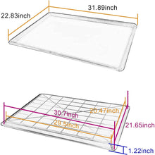 Load image into Gallery viewer, Confote 2 pcs 31.9 X 22.8 inch Replacement Tray for Dog Crate Pans Plastic Bottom For Pet Cages Crates Kennels Dogs Cat Rabbit Ferret Critter