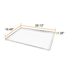 Load image into Gallery viewer, Confote 1 pcs 29.1 X 19.5 inch Replacement Tray for Dog Crate Pans Plastic Bottom for Pet Cage Crates Kennels Dogs Cat Rabbit