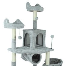 Load image into Gallery viewer, Confote 72&quot; Multi-Level Cat Tree Tower Activity Center with Large Condo,Ladder,Platform Kitten XL Furniture Indoor Cat Tree for Large Cat