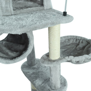 Confote 72" Multi-Level Cat Tree Tower Activity Center with Large Condo,Ladder,Platform Kitten XL Furniture Indoor Cat Tree for Large Cat