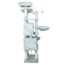 Load image into Gallery viewer, Confote 64&quot; Cat Tree Cat Tower Cat Condo Cat Furniture with Scratching Posts,Cozy Basket and Plush Perches,Activity Center for Medium and Large Cats