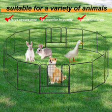 Load image into Gallery viewer, confote 16 Panel 40-inch Dog Playpen Foldable Puppy Exercise Pen Outdoor Indoor Pet Fence Barrier Kennel for Large Dogs Cats Rabbits