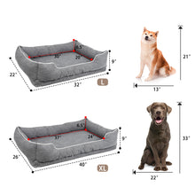 Load image into Gallery viewer, Confote Dog Bed for Medium Large Dogs, Washable Pet Sofa Bed Breathable Soft Couch