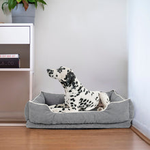 Load image into Gallery viewer, Confote Dog Bed for Medium Large Dogs, Washable Pet Sofa Bed Breathable Soft Couch