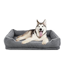 Load image into Gallery viewer, Confote Dog Bed for Medium Large Dogs, Washable Pet Sofa Bed Breathable Soft Couch